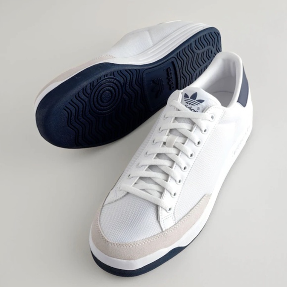 Adidas Originals Off White Rod Laver Trainers - New w Tags - Picture 3 of 10